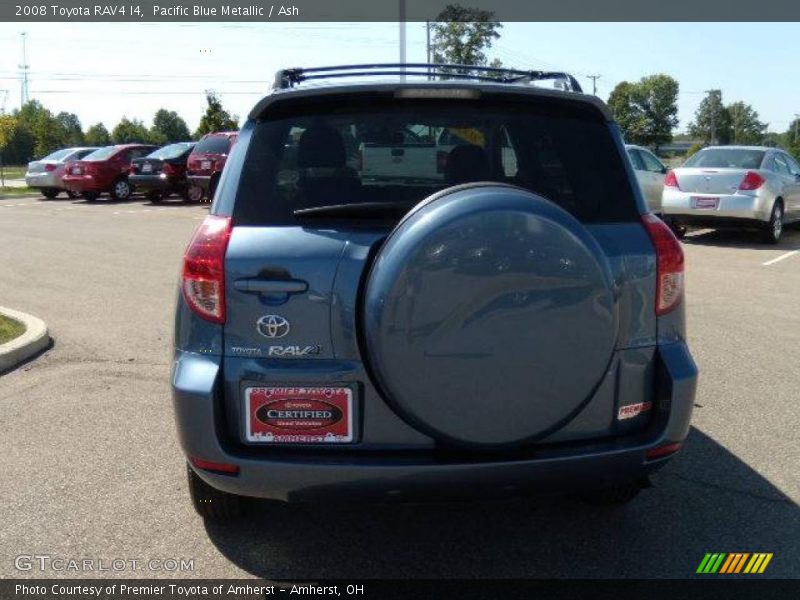 Pacific Blue Metallic / Ash 2008 Toyota RAV4 I4