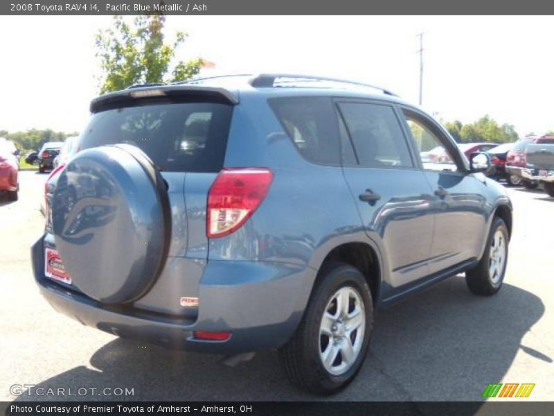 Pacific Blue Metallic / Ash 2008 Toyota RAV4 I4