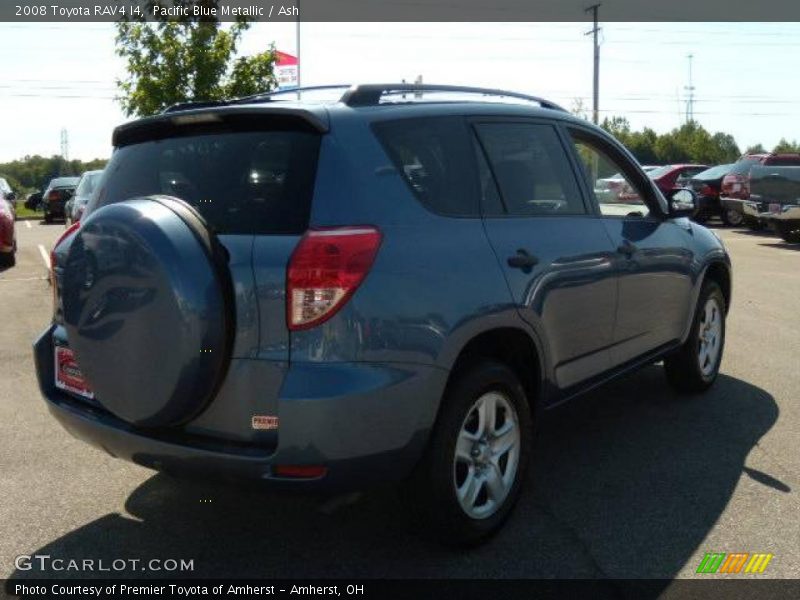 Pacific Blue Metallic / Ash 2008 Toyota RAV4 I4