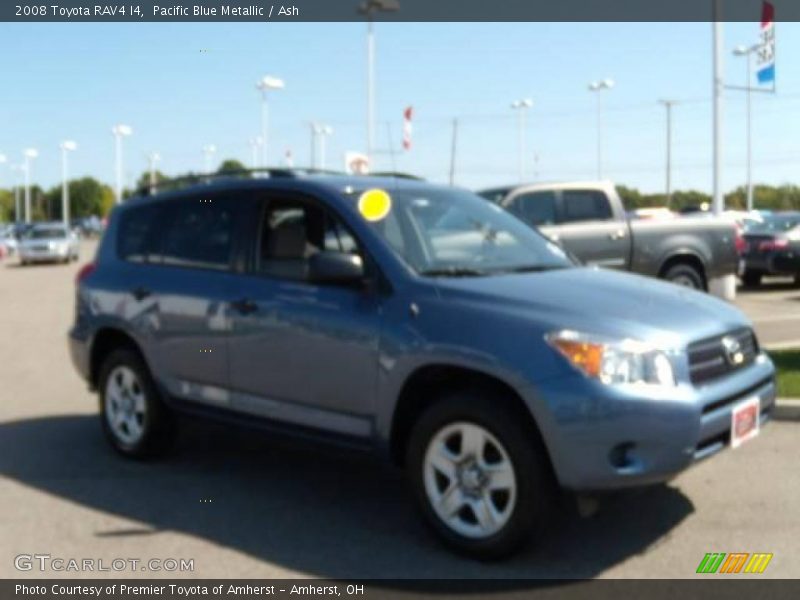 Pacific Blue Metallic / Ash 2008 Toyota RAV4 I4