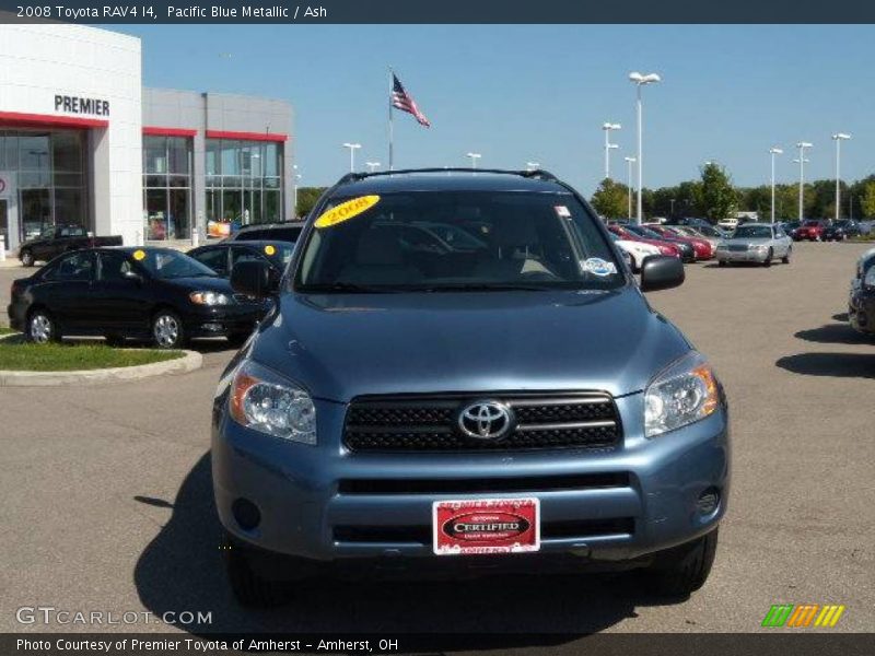 Pacific Blue Metallic / Ash 2008 Toyota RAV4 I4