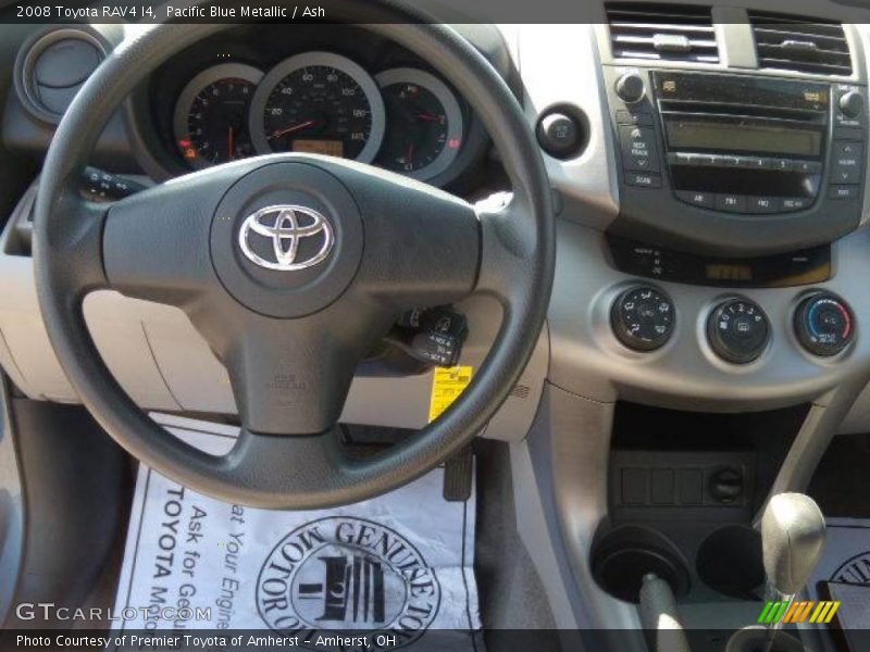 Pacific Blue Metallic / Ash 2008 Toyota RAV4 I4