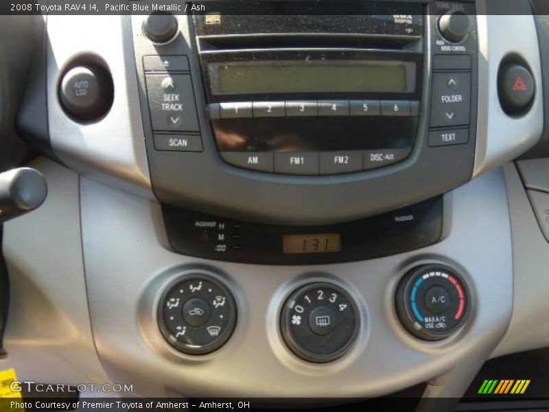 Pacific Blue Metallic / Ash 2008 Toyota RAV4 I4