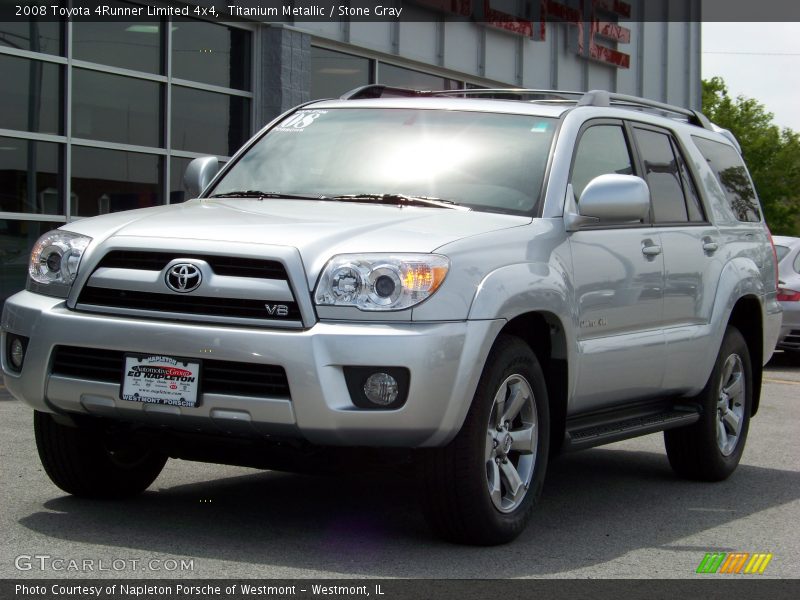 Titanium Metallic / Stone Gray 2008 Toyota 4Runner Limited 4x4