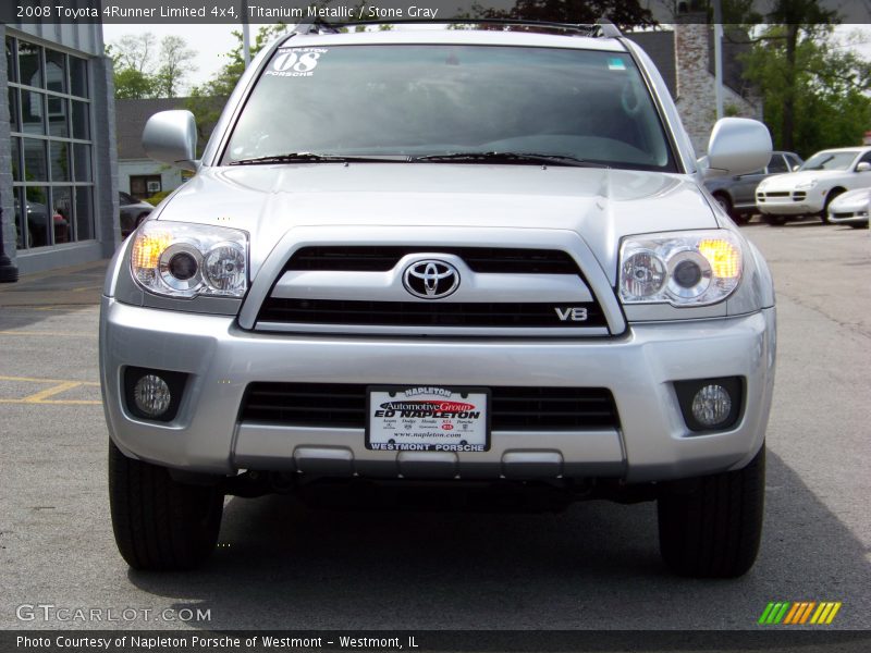 Titanium Metallic / Stone Gray 2008 Toyota 4Runner Limited 4x4