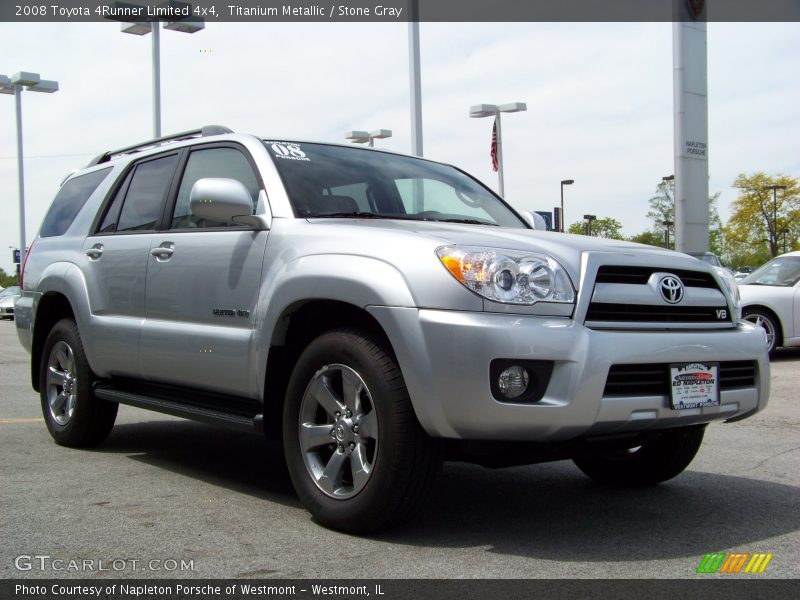 Titanium Metallic / Stone Gray 2008 Toyota 4Runner Limited 4x4