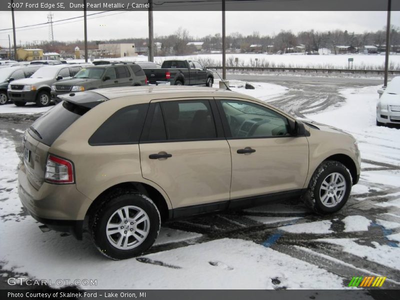 Dune Pearl Metallic / Camel 2007 Ford Edge SE