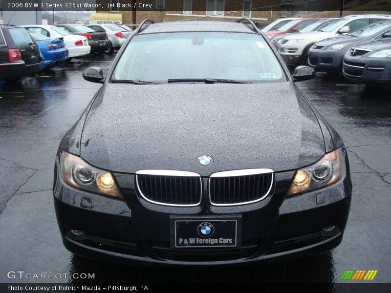 Jet Black / Grey 2006 BMW 3 Series 325xi Wagon