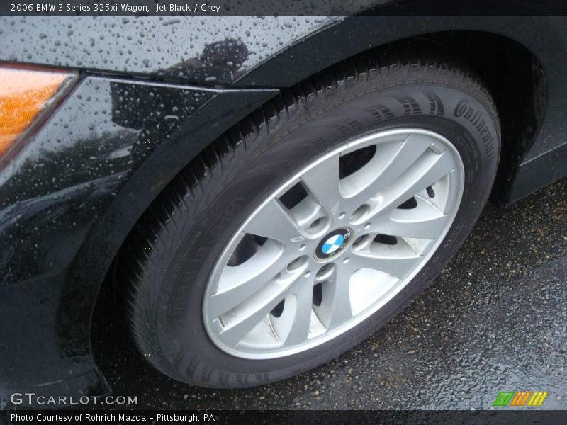 Jet Black / Grey 2006 BMW 3 Series 325xi Wagon