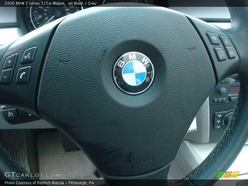 Jet Black / Grey 2006 BMW 3 Series 325xi Wagon