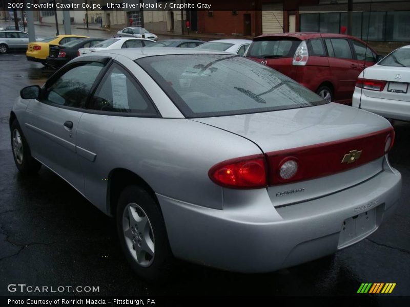 Ultra Silver Metallic / Graphite Gray 2005 Chevrolet Cavalier Coupe
