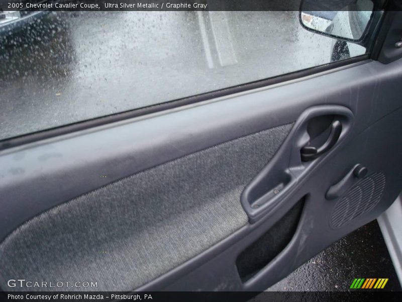 Ultra Silver Metallic / Graphite Gray 2005 Chevrolet Cavalier Coupe