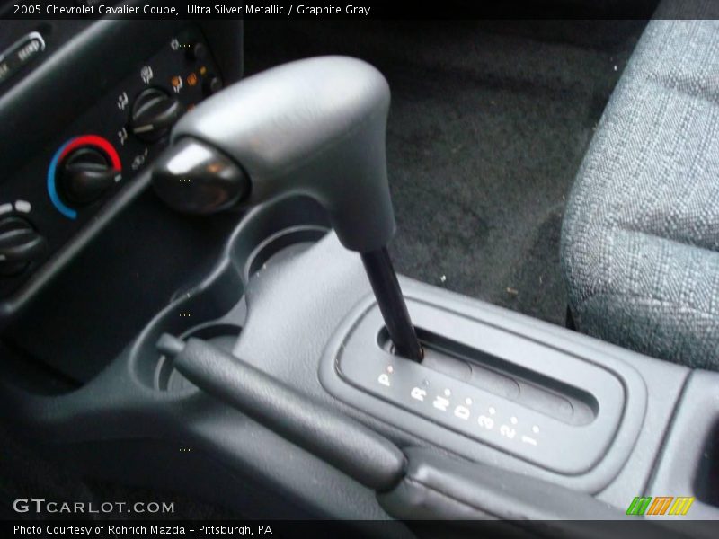 Ultra Silver Metallic / Graphite Gray 2005 Chevrolet Cavalier Coupe