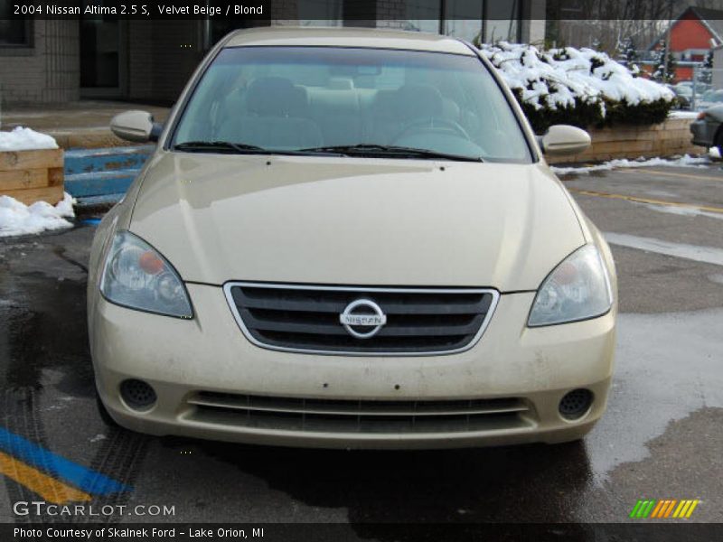 Velvet Beige / Blond 2004 Nissan Altima 2.5 S
