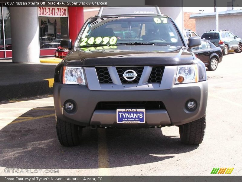 Super Black / Charcoal 2007 Nissan Xterra Off Road 4x4