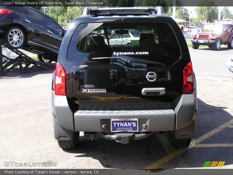 Super Black / Charcoal 2007 Nissan Xterra Off Road 4x4