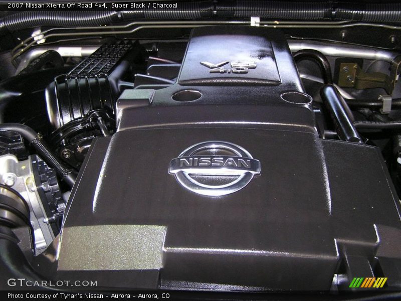Super Black / Charcoal 2007 Nissan Xterra Off Road 4x4