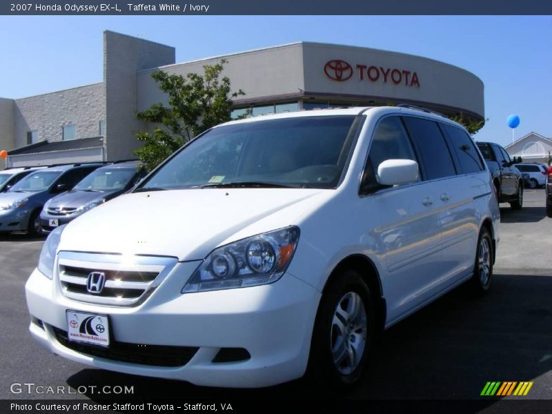 Taffeta White / Ivory 2007 Honda Odyssey EX-L
