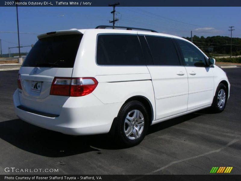 Taffeta White / Ivory 2007 Honda Odyssey EX-L