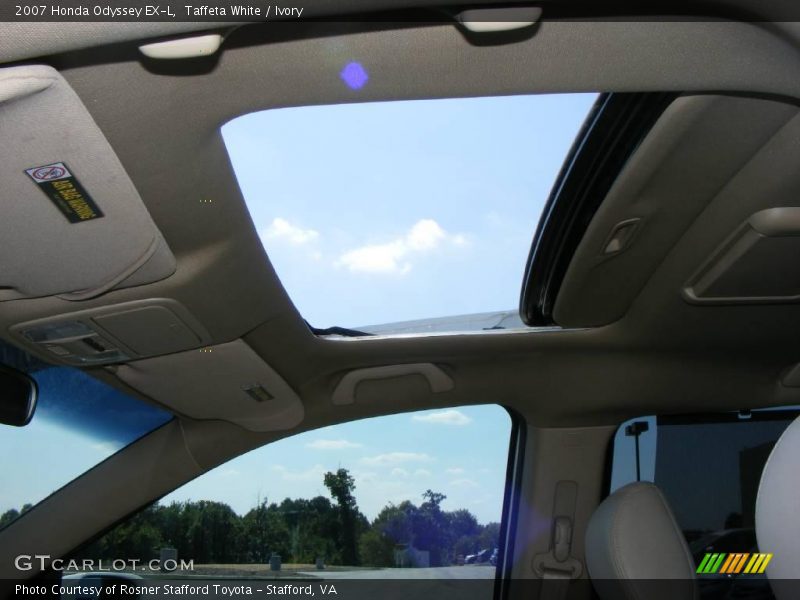 Taffeta White / Ivory 2007 Honda Odyssey EX-L