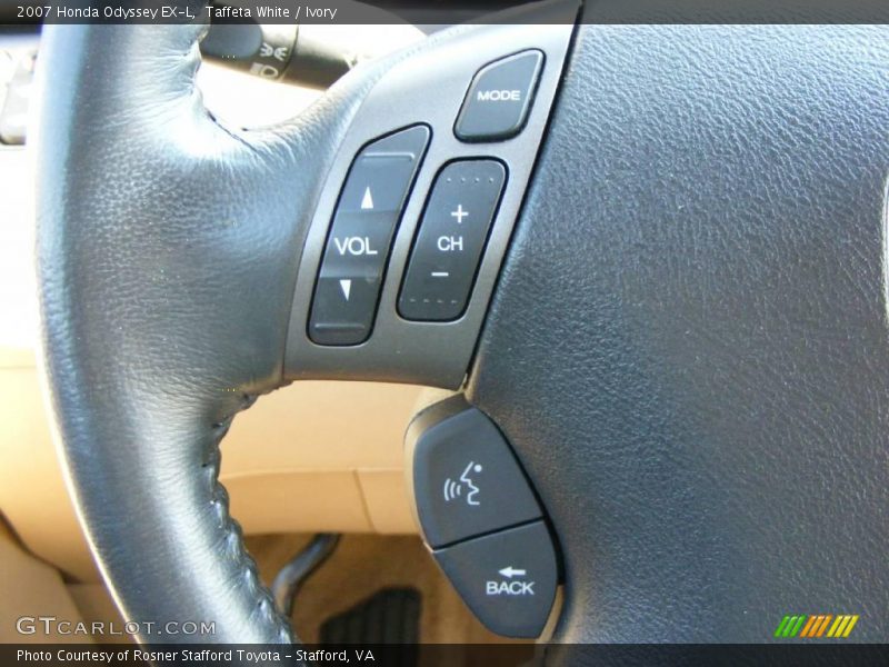 Taffeta White / Ivory 2007 Honda Odyssey EX-L