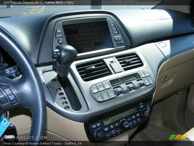 Taffeta White / Ivory 2007 Honda Odyssey EX-L
