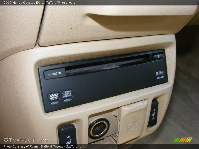 Taffeta White / Ivory 2007 Honda Odyssey EX-L
