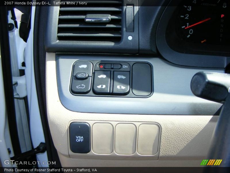 Taffeta White / Ivory 2007 Honda Odyssey EX-L