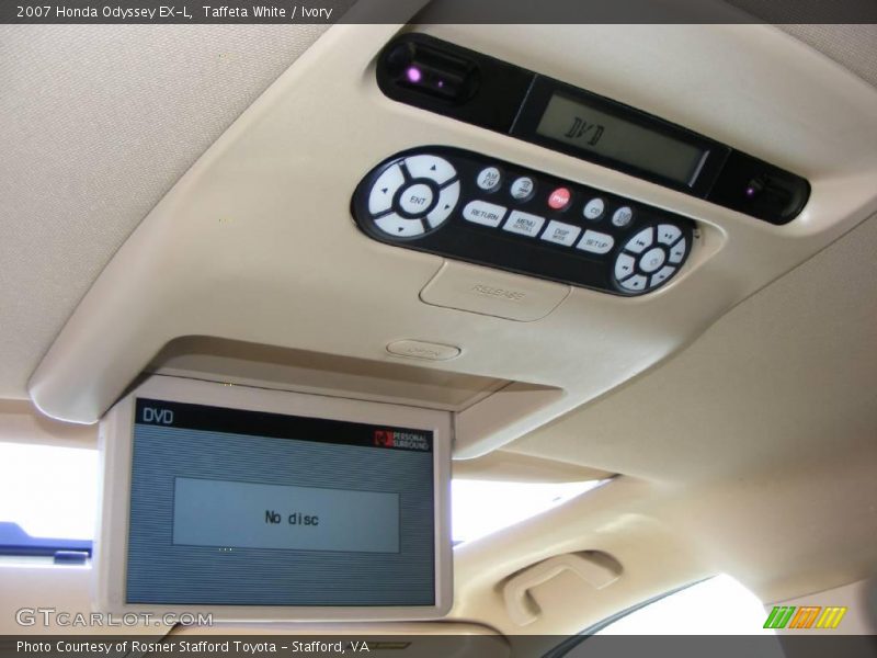 Taffeta White / Ivory 2007 Honda Odyssey EX-L