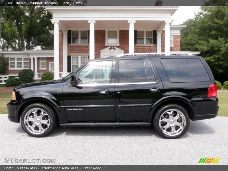 Black / Camel 2006 Lincoln Navigator Ultimate