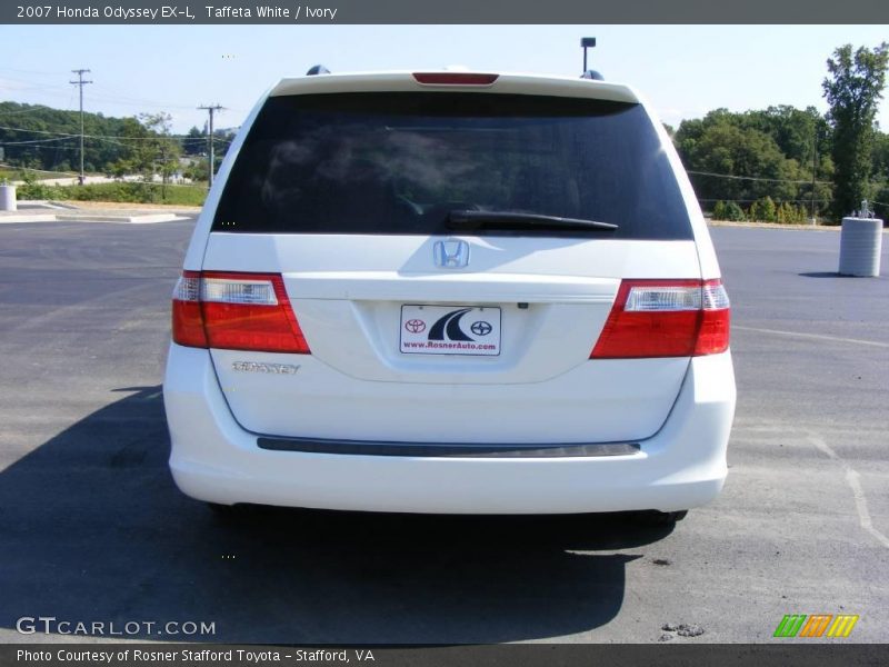 Taffeta White / Ivory 2007 Honda Odyssey EX-L