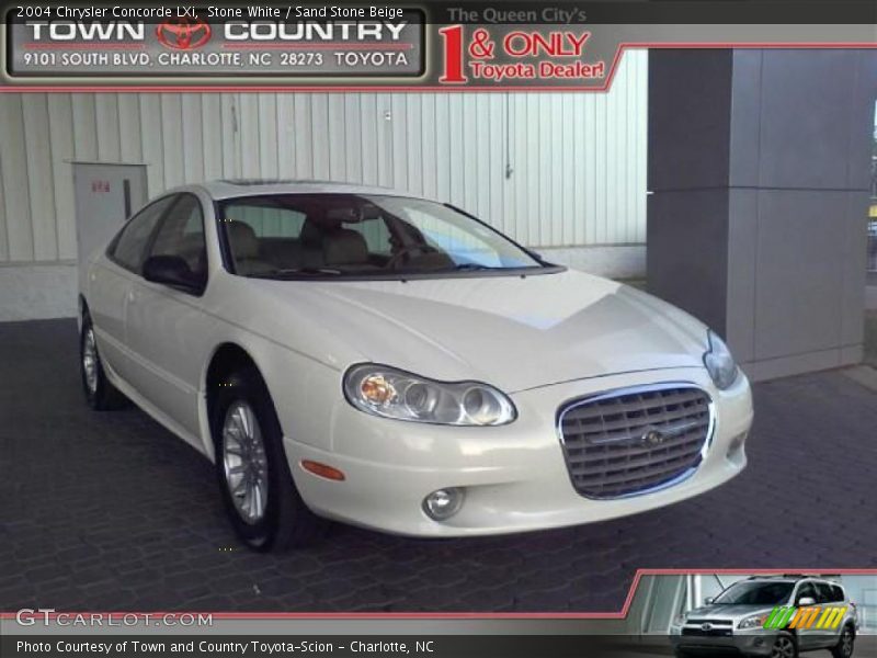 Stone White / Sand Stone Beige 2004 Chrysler Concorde LXi