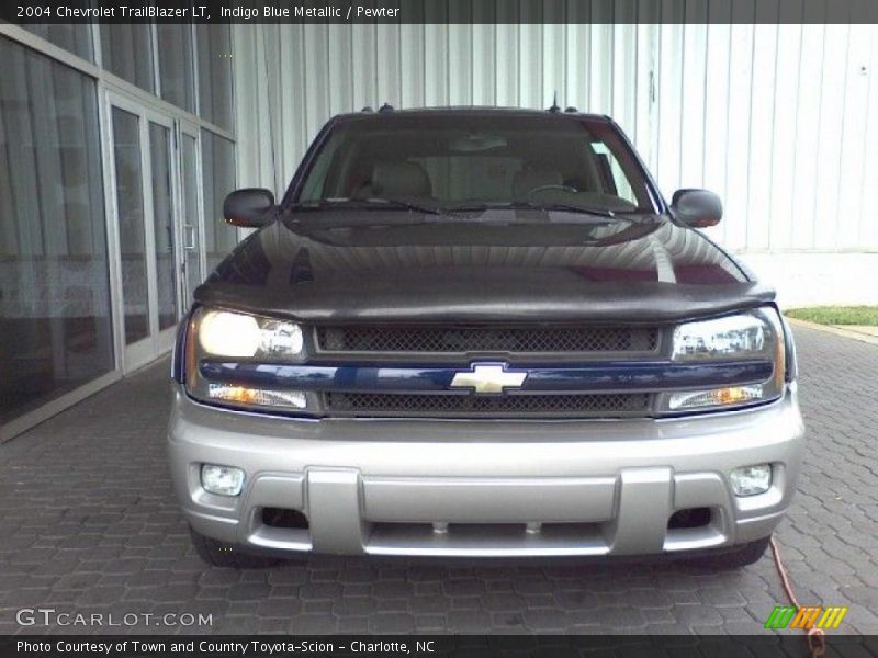 Indigo Blue Metallic / Pewter 2004 Chevrolet TrailBlazer LT