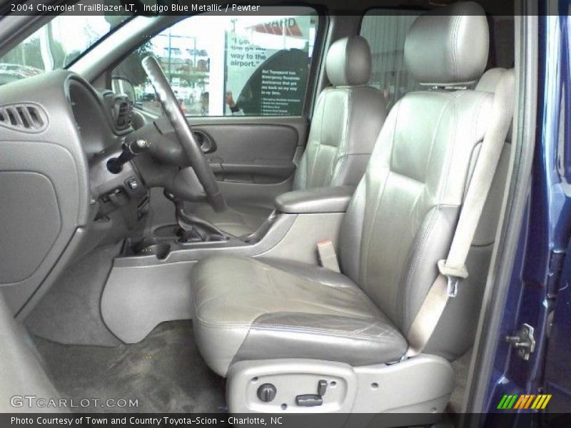 Indigo Blue Metallic / Pewter 2004 Chevrolet TrailBlazer LT