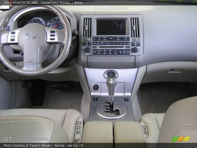 Golden Sand Metallic / Willow 2003 Infiniti FX 35 AWD