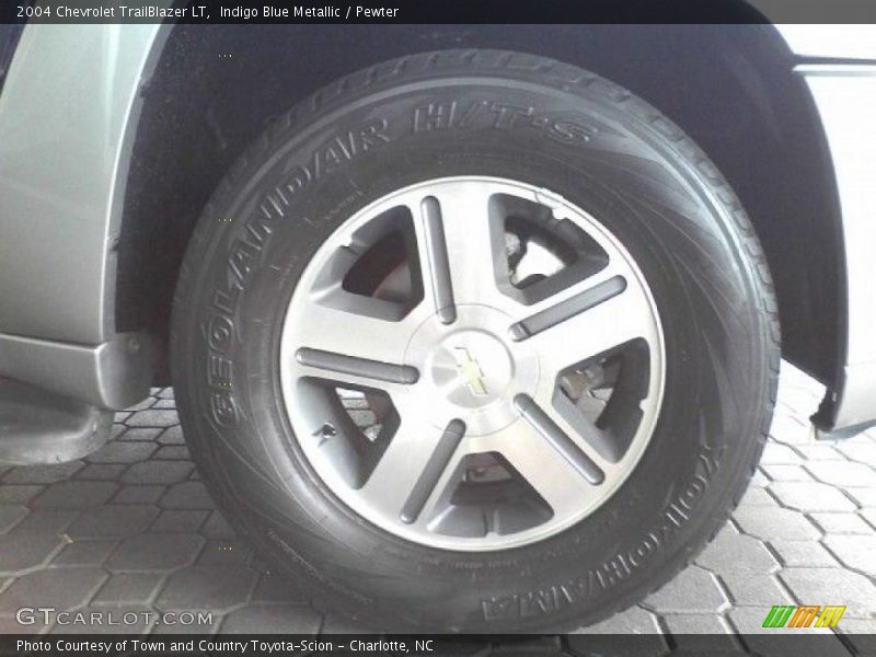 Indigo Blue Metallic / Pewter 2004 Chevrolet TrailBlazer LT