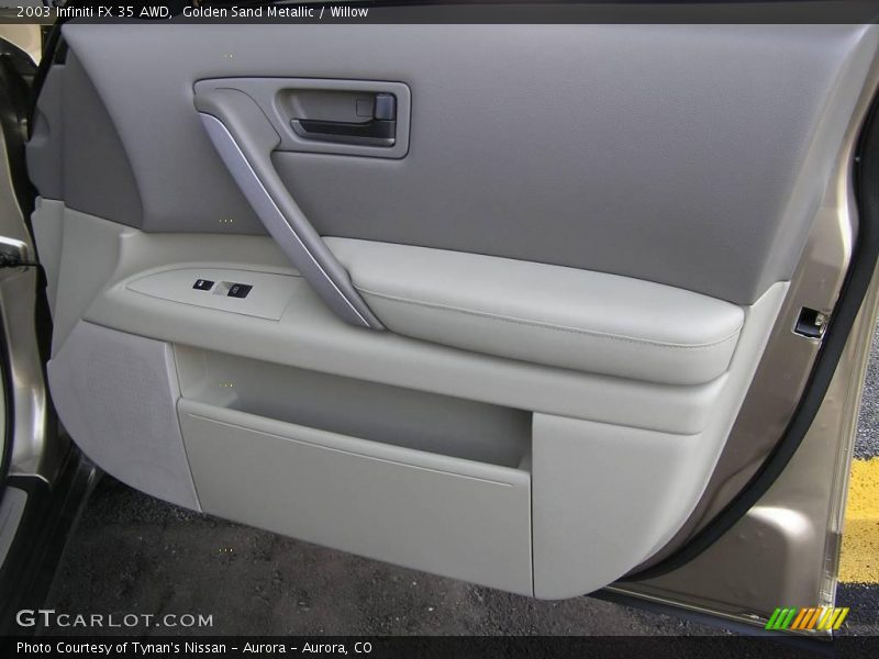Golden Sand Metallic / Willow 2003 Infiniti FX 35 AWD