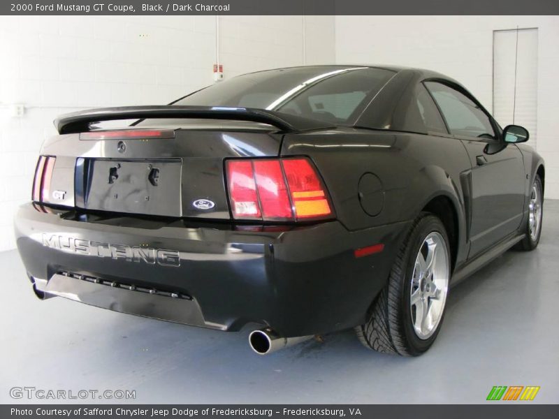 Black / Dark Charcoal 2000 Ford Mustang GT Coupe