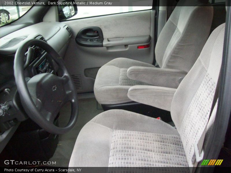 Dark Sapphire Metallic / Medium Gray 2002 Chevrolet Venture
