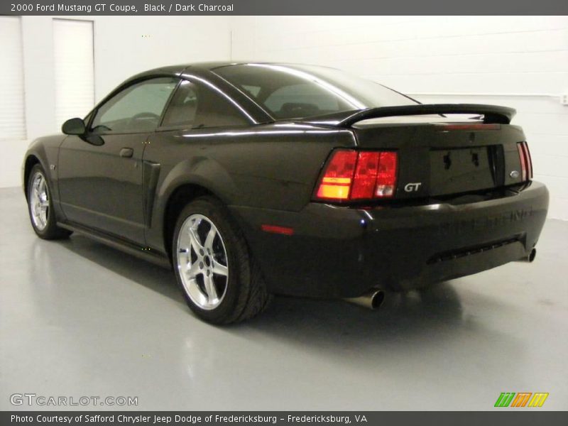 Black / Dark Charcoal 2000 Ford Mustang GT Coupe