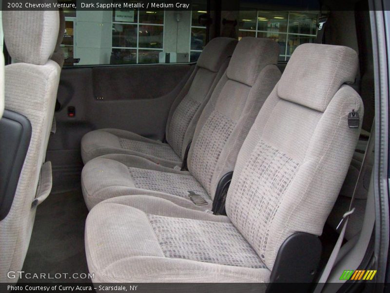 Dark Sapphire Metallic / Medium Gray 2002 Chevrolet Venture