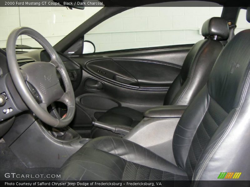 Black / Dark Charcoal 2000 Ford Mustang GT Coupe