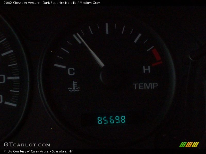 Dark Sapphire Metallic / Medium Gray 2002 Chevrolet Venture