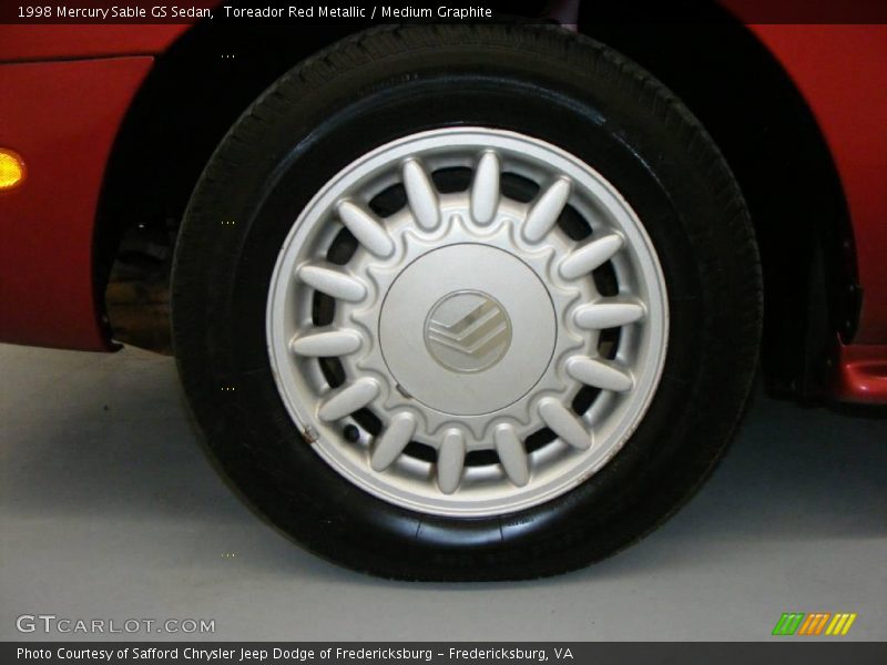 Toreador Red Metallic / Medium Graphite 1998 Mercury Sable GS Sedan