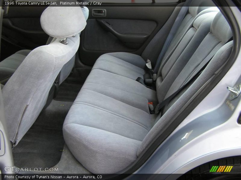 Platinum Metallic / Gray 1996 Toyota Camry LE Sedan