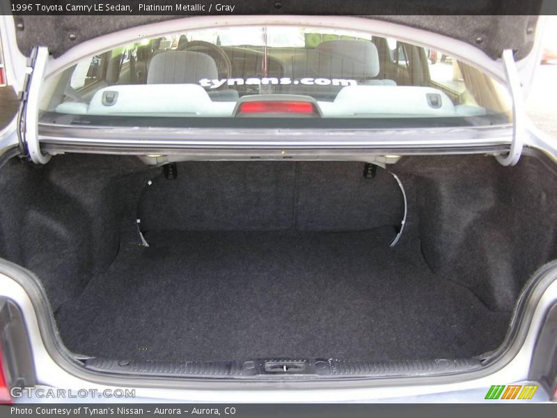 Platinum Metallic / Gray 1996 Toyota Camry LE Sedan