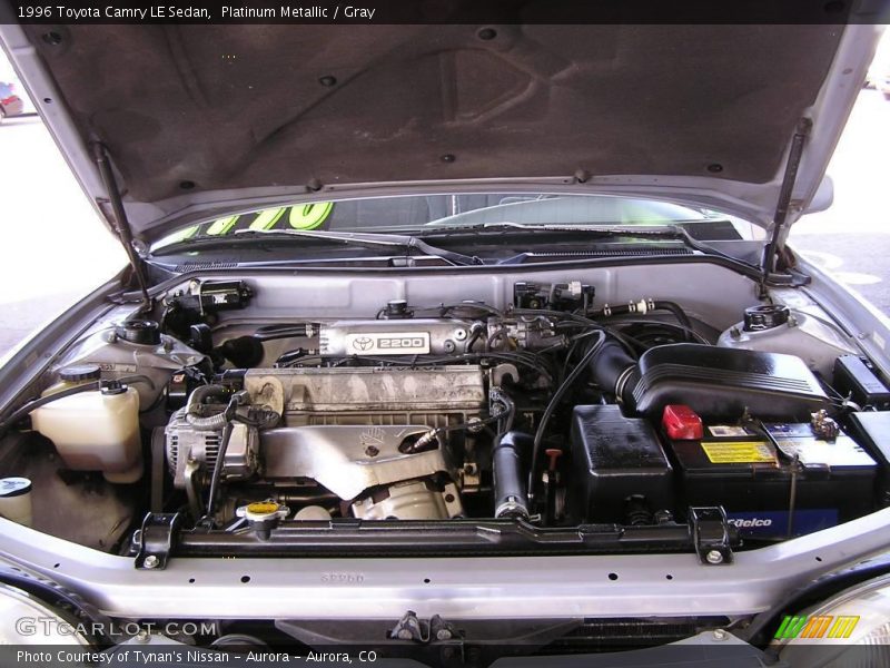 Platinum Metallic / Gray 1996 Toyota Camry LE Sedan