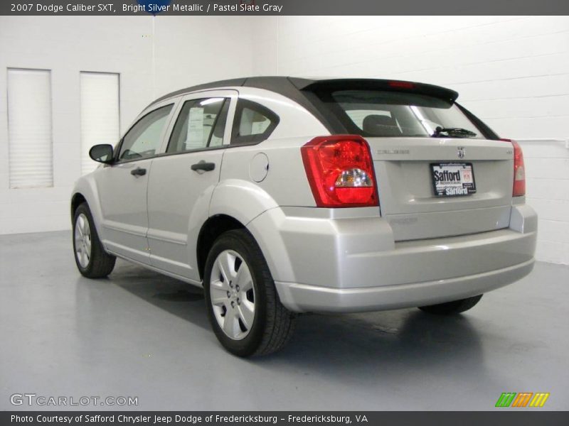 Bright Silver Metallic / Pastel Slate Gray 2007 Dodge Caliber SXT