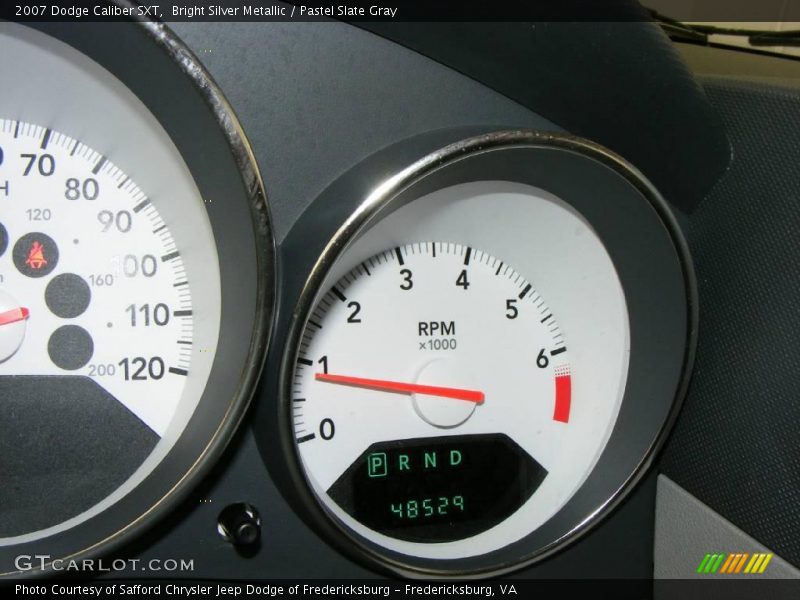 Bright Silver Metallic / Pastel Slate Gray 2007 Dodge Caliber SXT