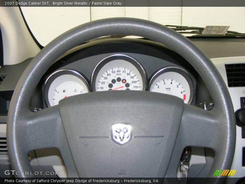 Bright Silver Metallic / Pastel Slate Gray 2007 Dodge Caliber SXT